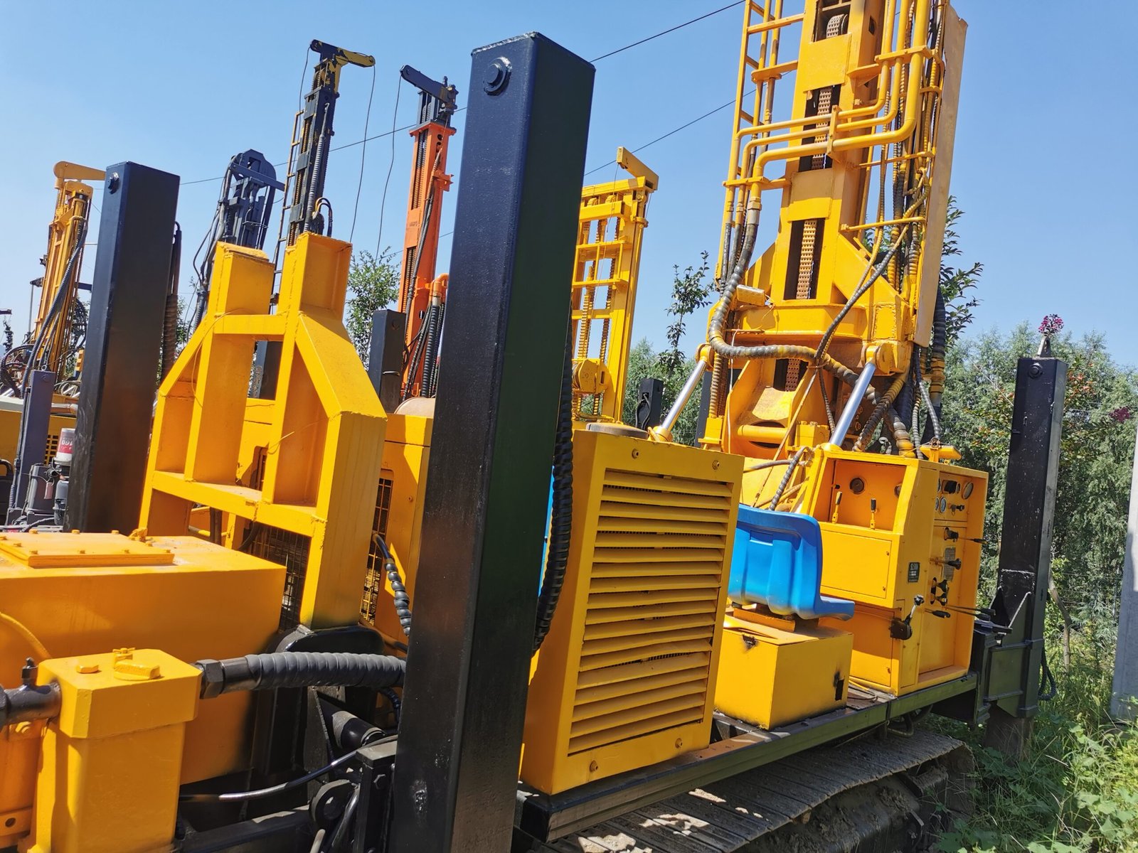 ABT181 ZhengYuanSL500S Used Water Well Drilling Machine
