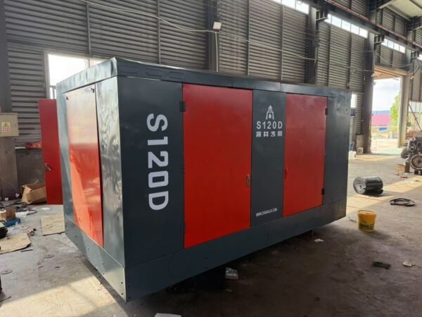 ABT160 S120D Used Mobile Screw Air Compressor