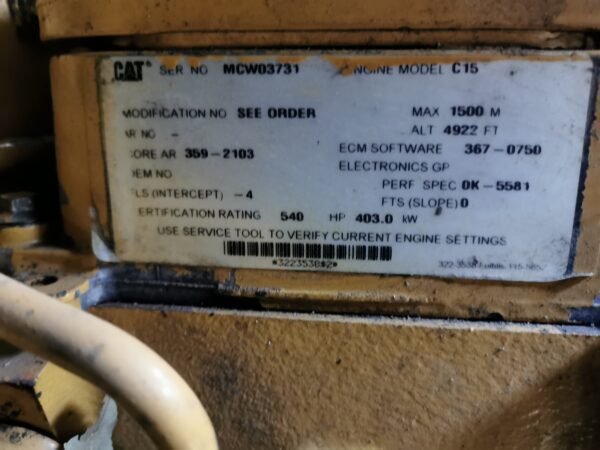 ABT117 DWQ1250XH Used Air Compressor